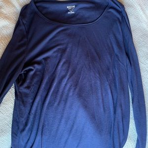 XXL blue long sleeve mossimo